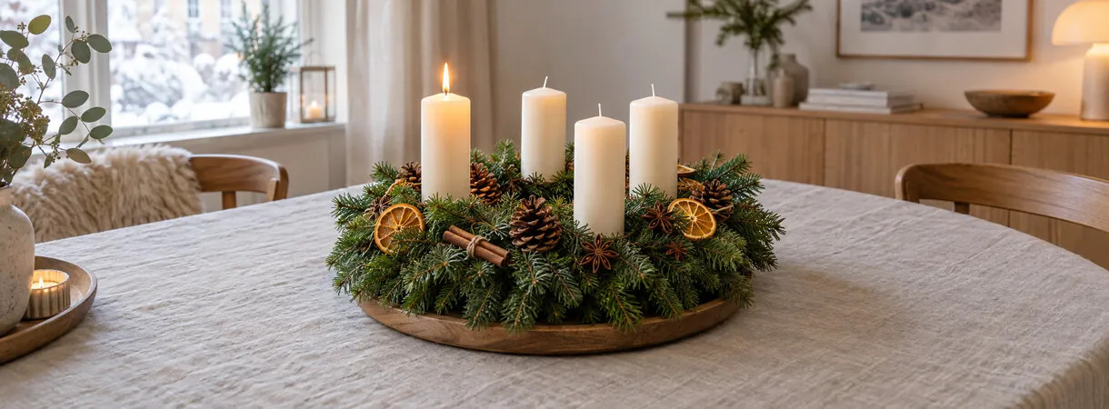 Adventi koszorú: a 4 gyertya jelentése, sorrendje és elkészítése