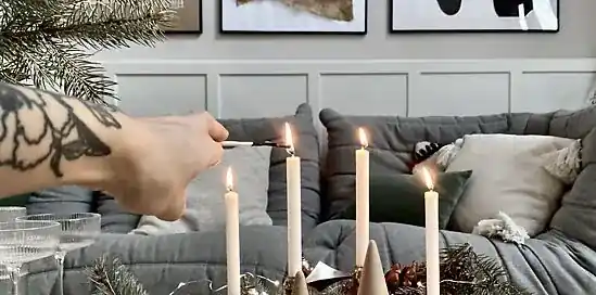 Japandi stílusú karácsony Filomenánál