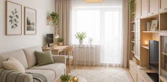 Hogyan rendezz be egy egyszobás lakást konyhasarokkal