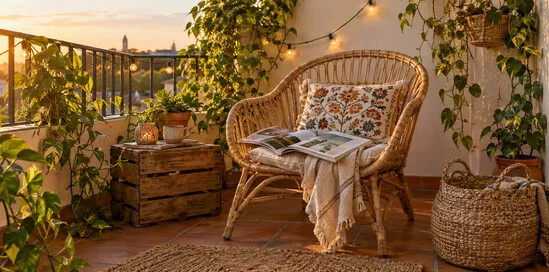 Boho stílus: színek, anyagok és ötletek a nappaliba és a hálószobába