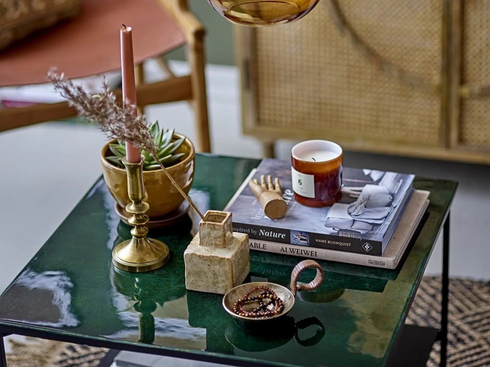 Tömörfa szobor készlet 2 db-os 13 cm Teis – Bloomingville