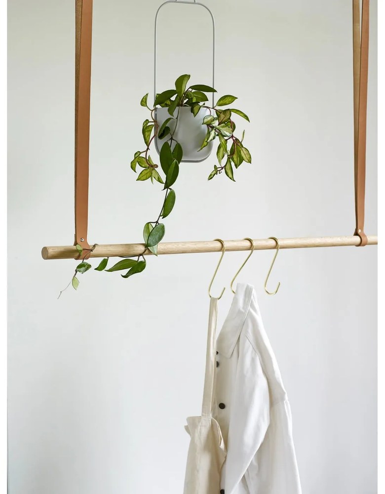 Juro 2 db világosszürke függő vas virágtartó - Hübsch