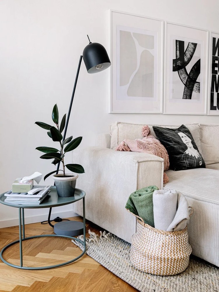 Ruby világosszürke pléd, 140 x 180 cm - Euromant