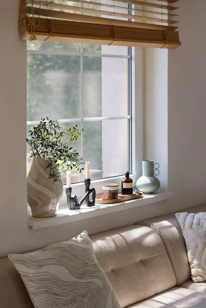 Dazzling Daisy bézs variálható és kinyitható sarokkanapé - Miuform