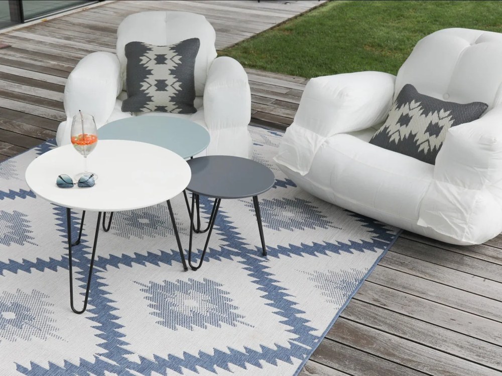 Design OUT™ Hippo White kinyitható fehér kültéri fotel - Karup Design