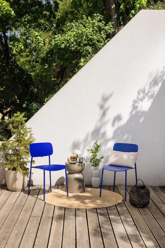 Beton kerek kerti kisasztal ø 32 cm Garbet – Kave Home