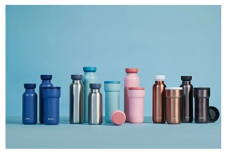 Sötétszürke termobögre 375 ml Titanium – Mepal