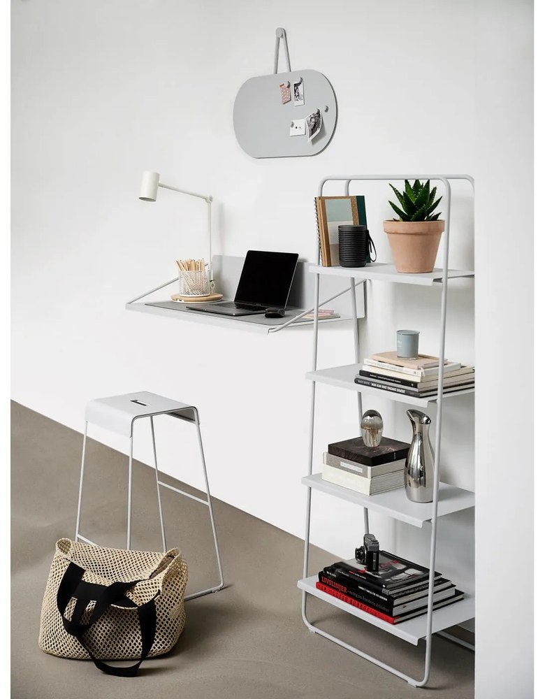 Világosszürke fém bárszék A-Stool – Zone