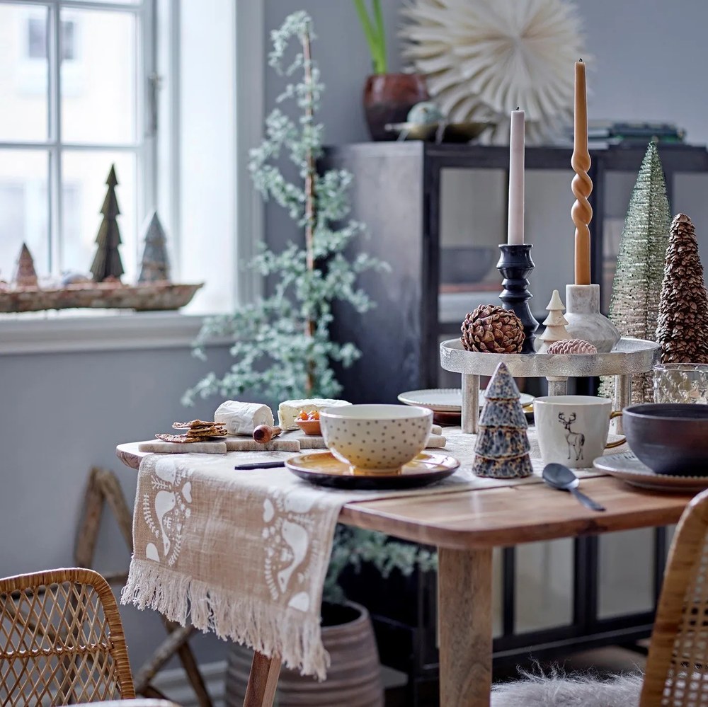 Dekoratív tál szett 2 db-os 25x80 cm Pepe – Bloomingville