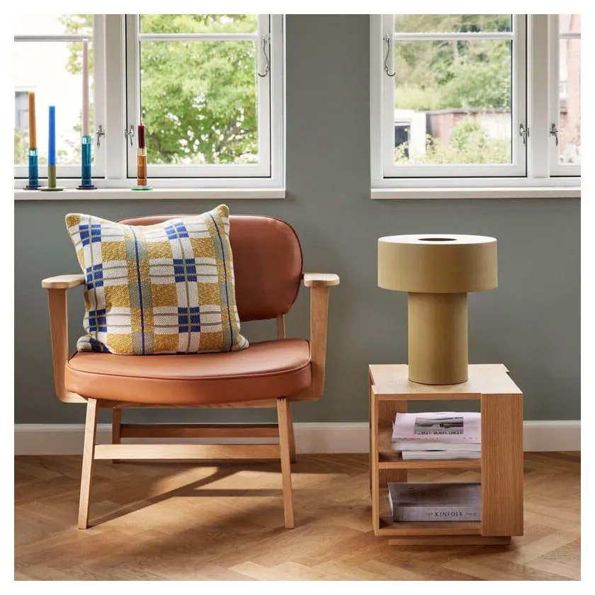 Haze narancssárga műbőr fotel - Hübsch