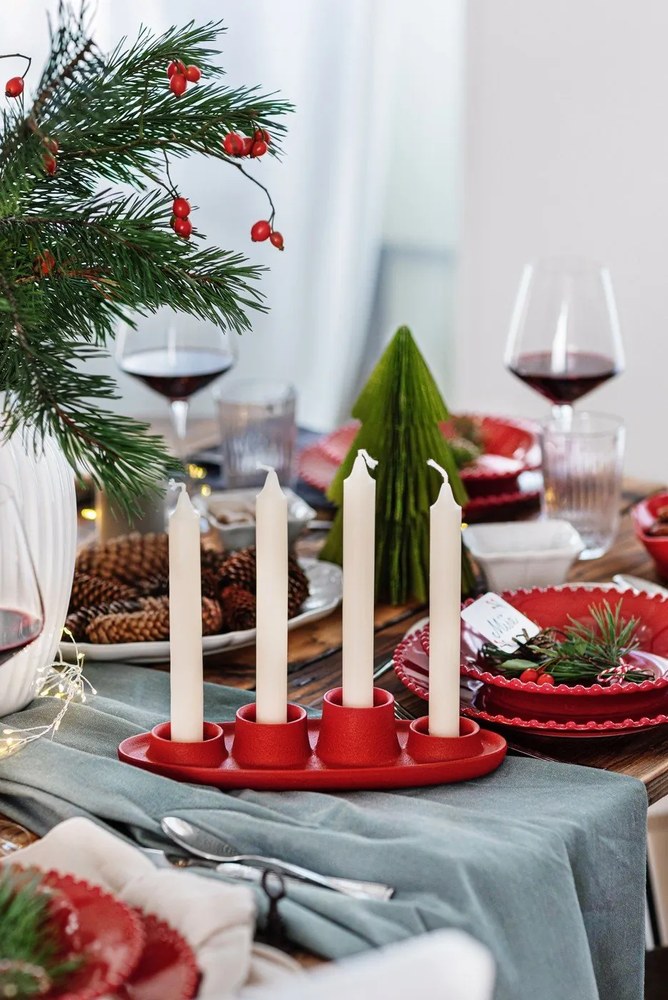 Hammershoi fehér agyagkerámia váza, magasság 25 cm - Kähler Design