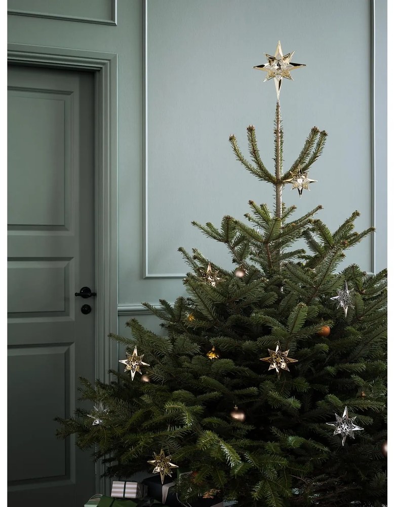 Ezüstszínű karácsonyi függődísz - Kähler Design