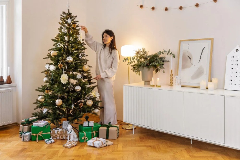 Fehér alacsony komód 211x80 cm Sierra – Teulat