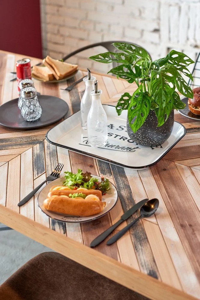 Roda szürke agyagkerámia tálca, ⌀ 28 cm - Costa Nova