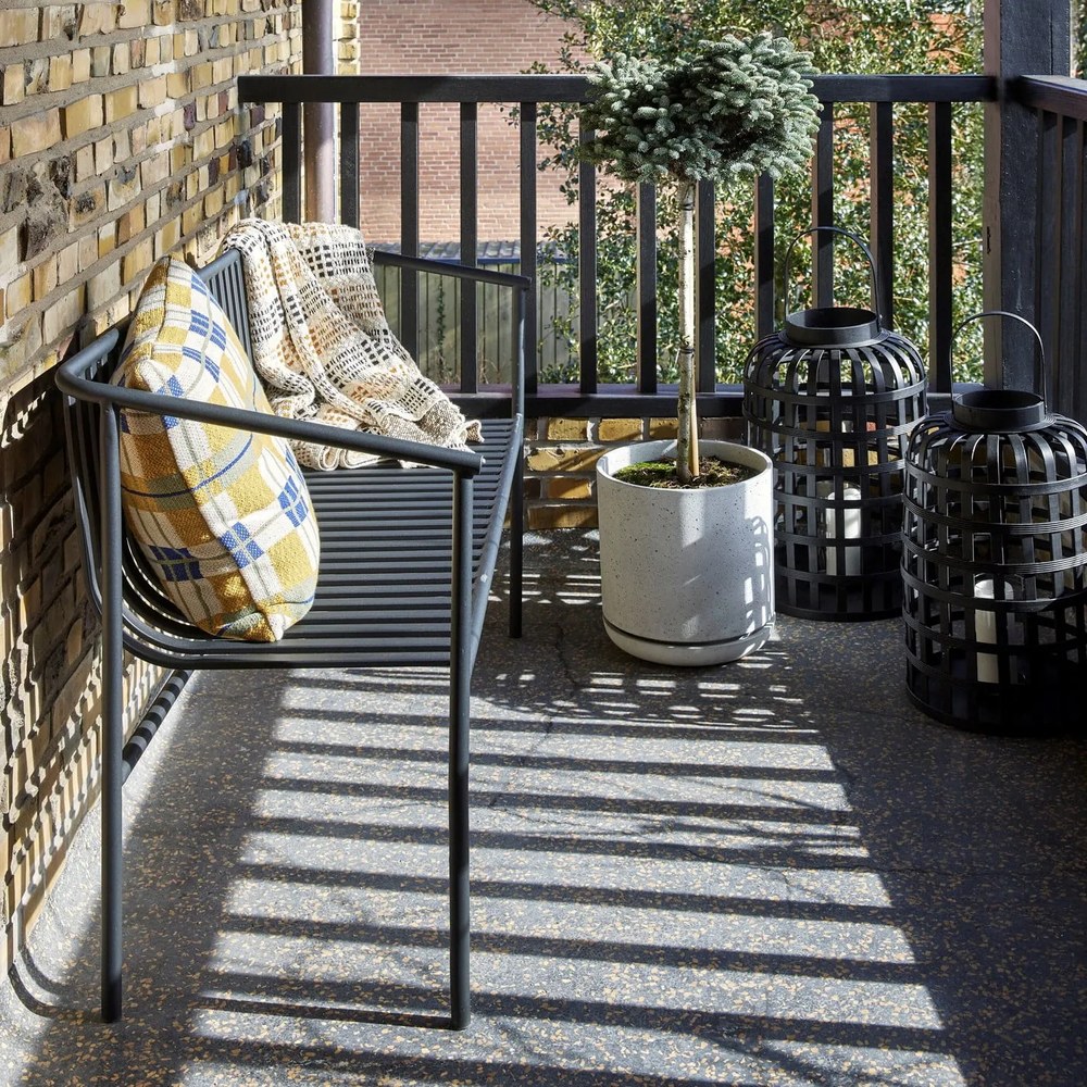 Bamboo Garo 2 db fekete bambusz lámpás - Hübsch