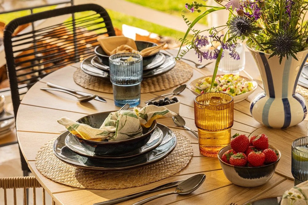 Agyagkerámia étkészlet 24 db-os Royal – Bonami Selection