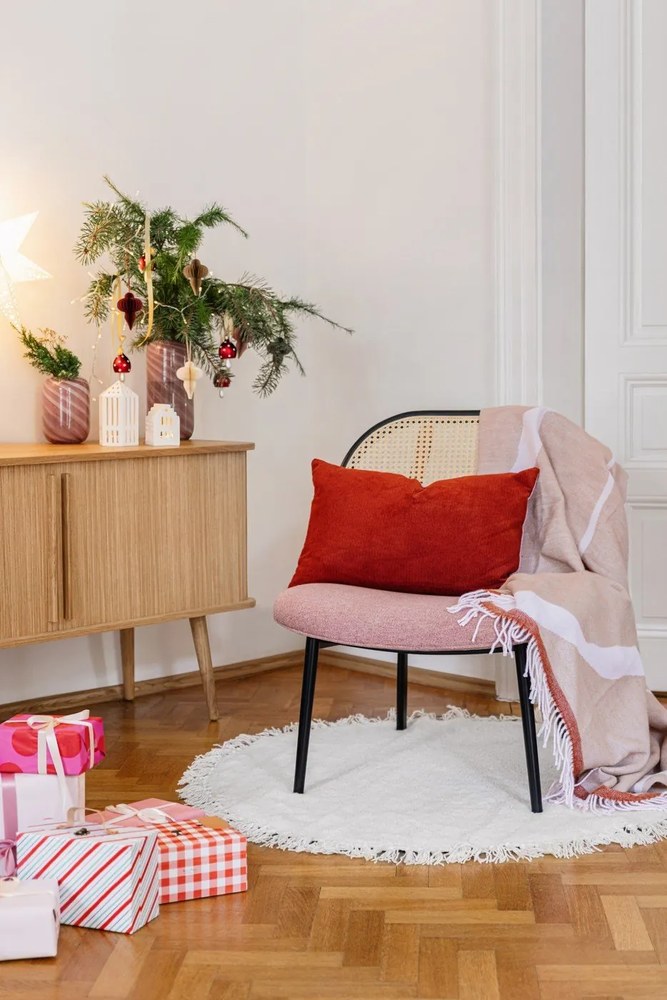 Candy 2 db-os rózsaszín-fehér üveg váza szett - Hübsch