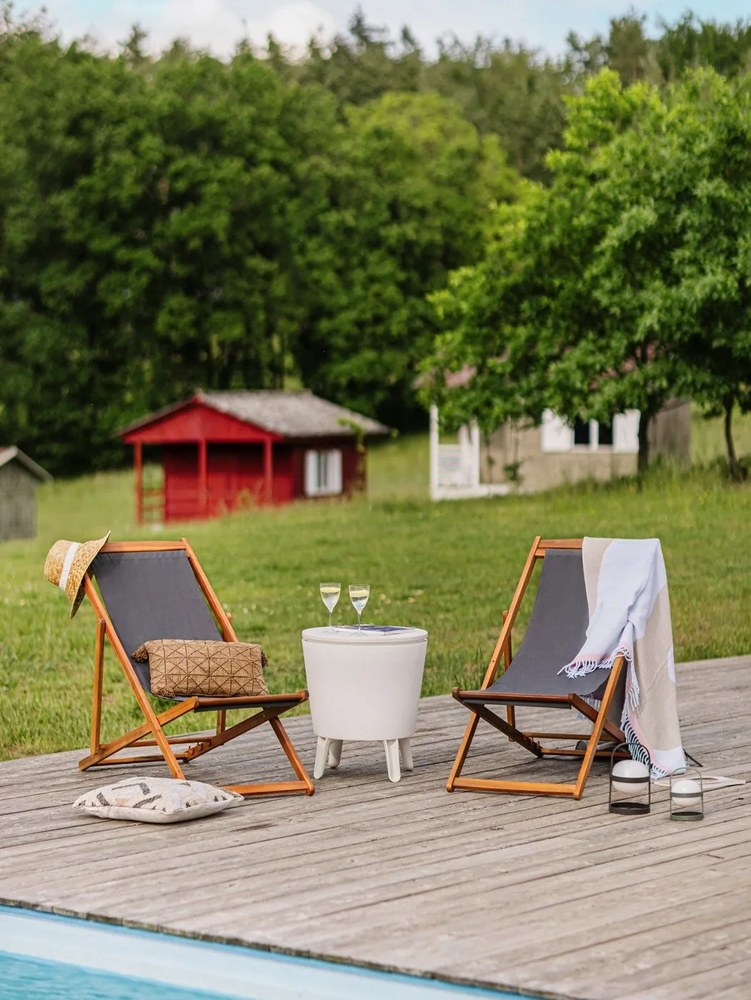 Napelemes-USB-s hordozható LED kültéri lámpa ø 12 cm Soft Spot – Rosendahl