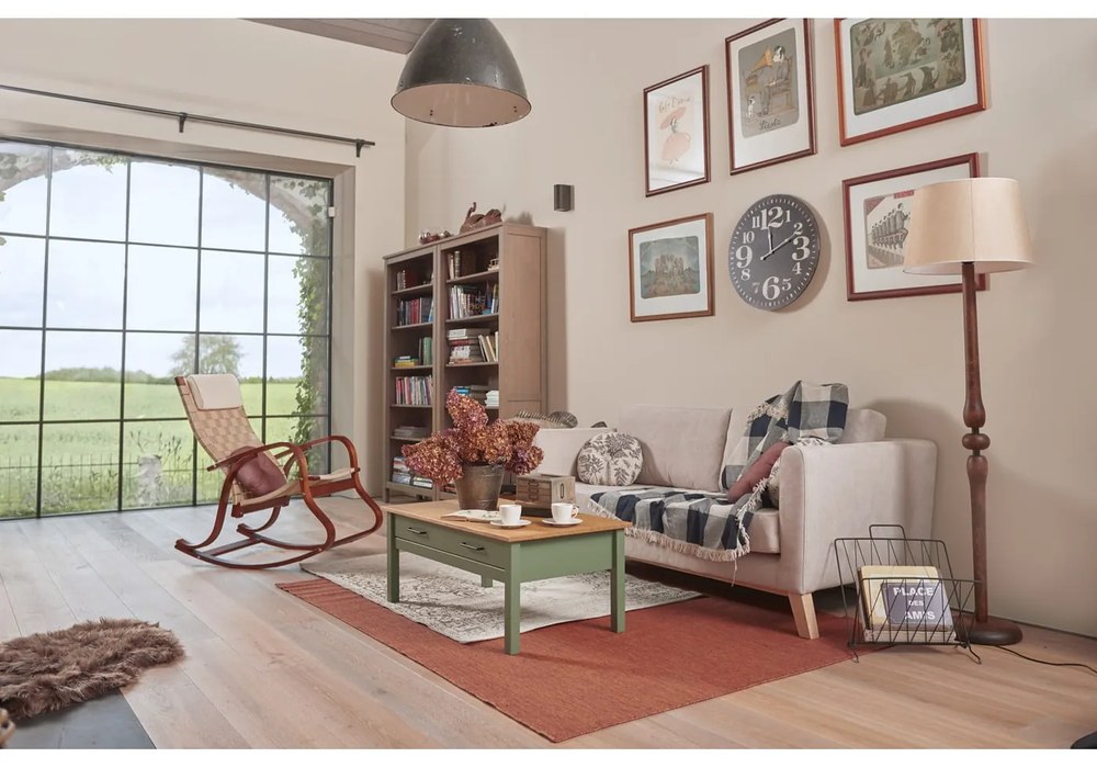 Diamond fekete újságtartó állvány - PT LIVING