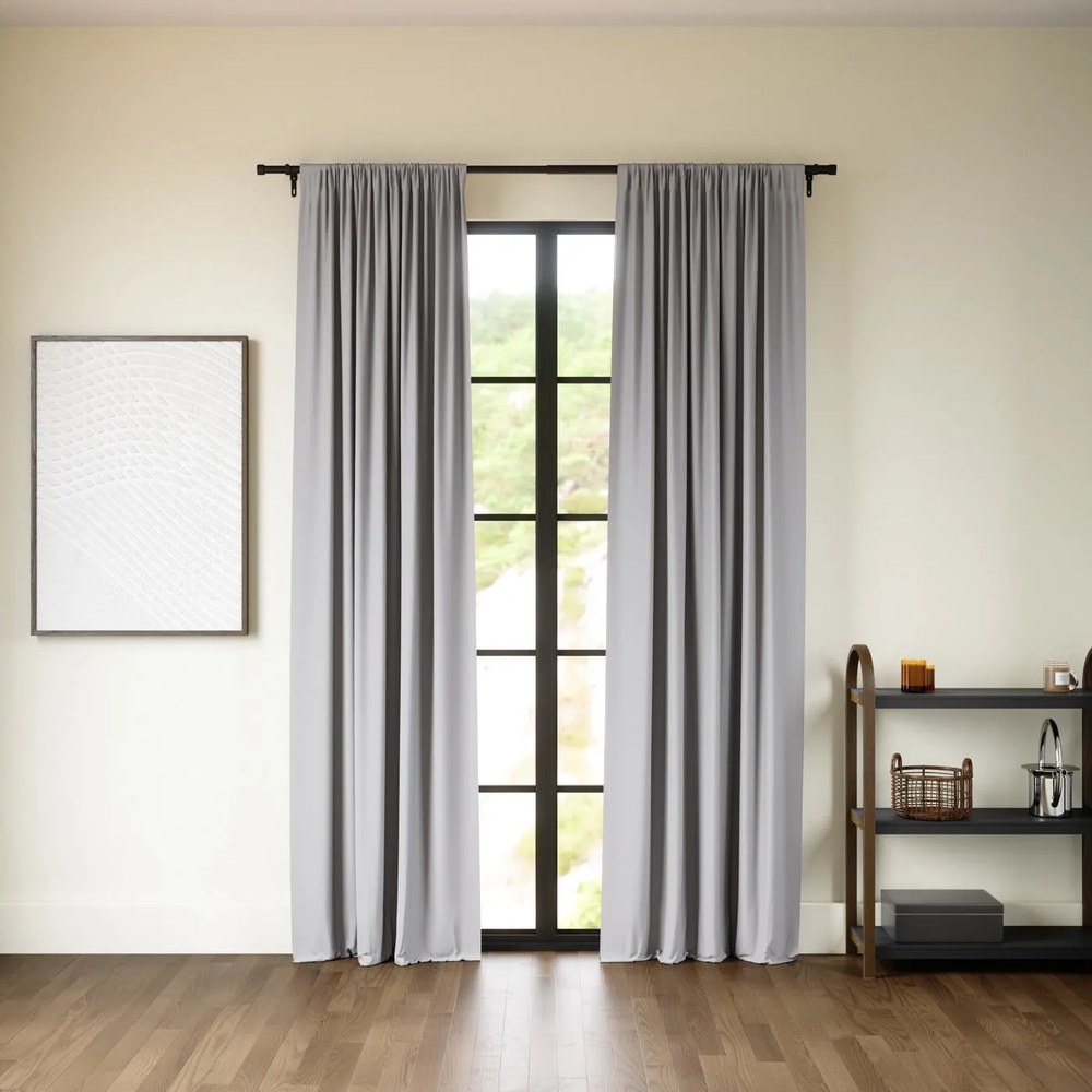 Acél bővíthető-dupla függönykarnis 305 - 457 cm Cappa – Umbra