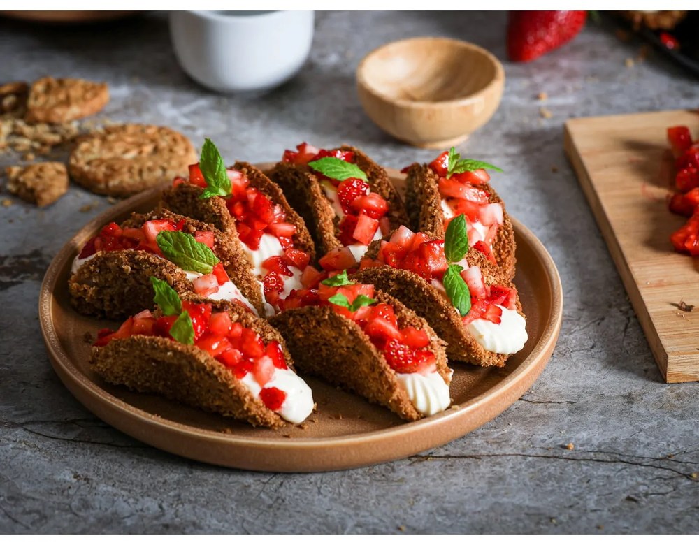 Malia 12 db-os tégla-narancssárga agyagkerámia étkészlet - Bonami selection