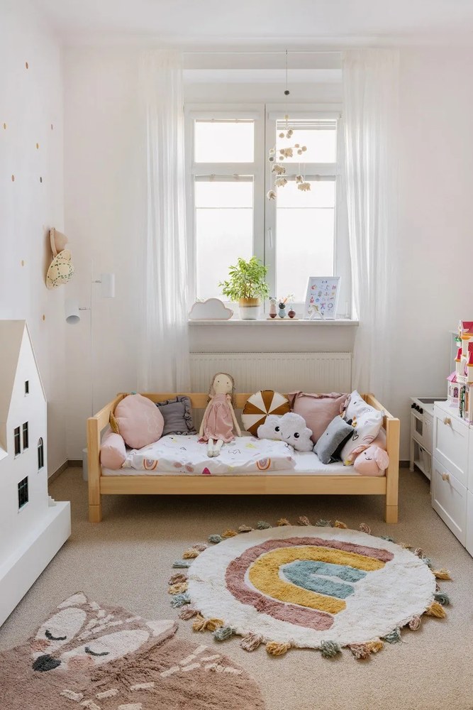 Rózsaszín gyerek éjjelilámpa Cloud – Candellux Lighting