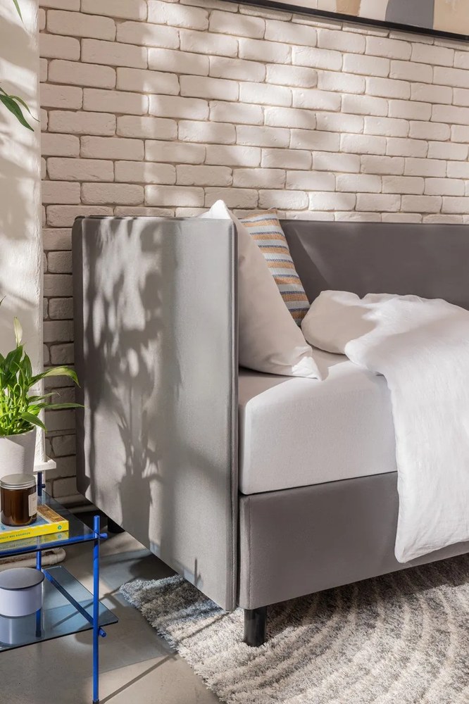 Fehér egyszemélyes len ágyneműhuzat 135x200 cm – Linen Tales