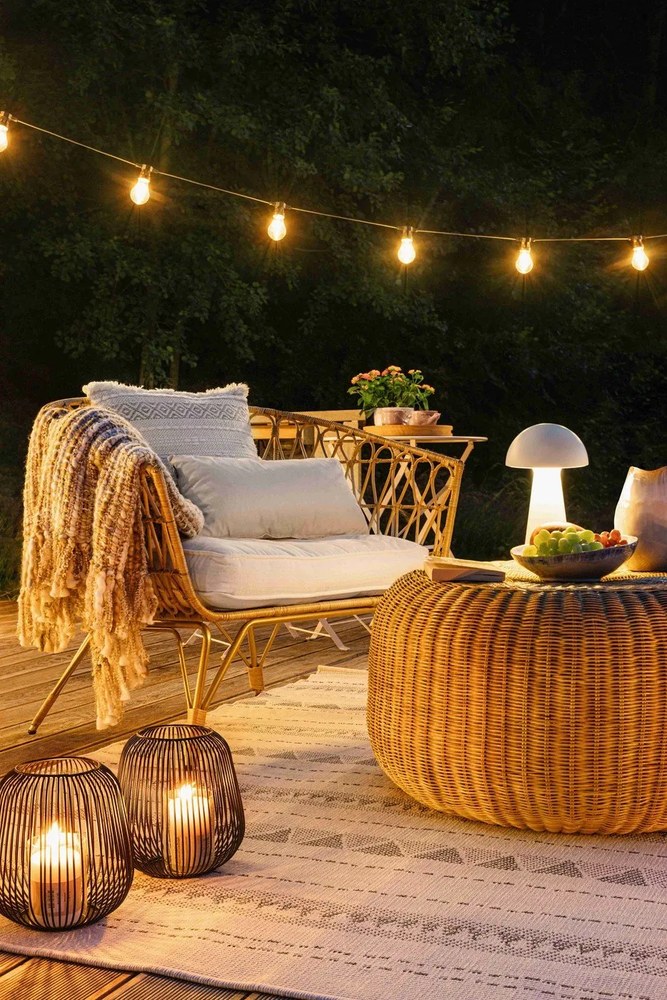 Ratta Outdoor rattan kerti fotel - Bonami Essentials