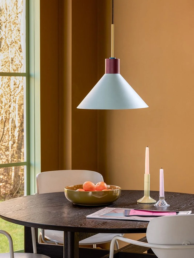 Khaki agyagkerámia szervírozó tál ø 28 cm Amare – Hübsch