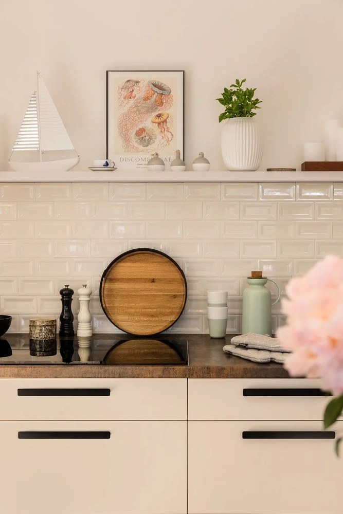 Hammershoi fehér agyagkerámia váza, magasság 20 cm - Kähler Design