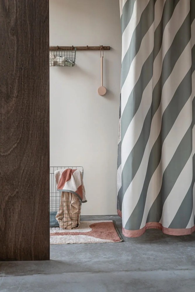 Zöld fém-textil szennyeskosár 64 l Store-It – Mette Ditmer Denmark