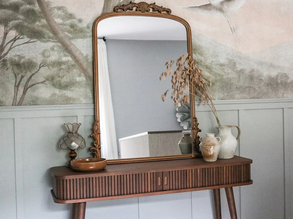 Barbier barna konzolasztal, hosszúság 120 cm - Zuiver