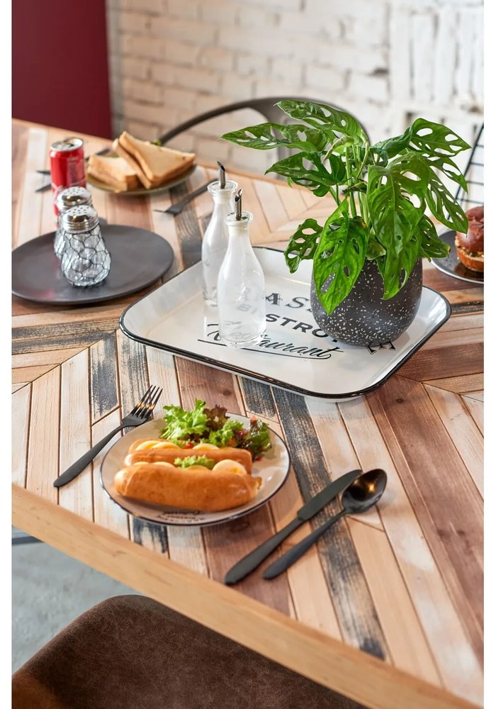 Cutlery Eleganza 4 db-os fekete evőeszköz készlet - Bloomingville