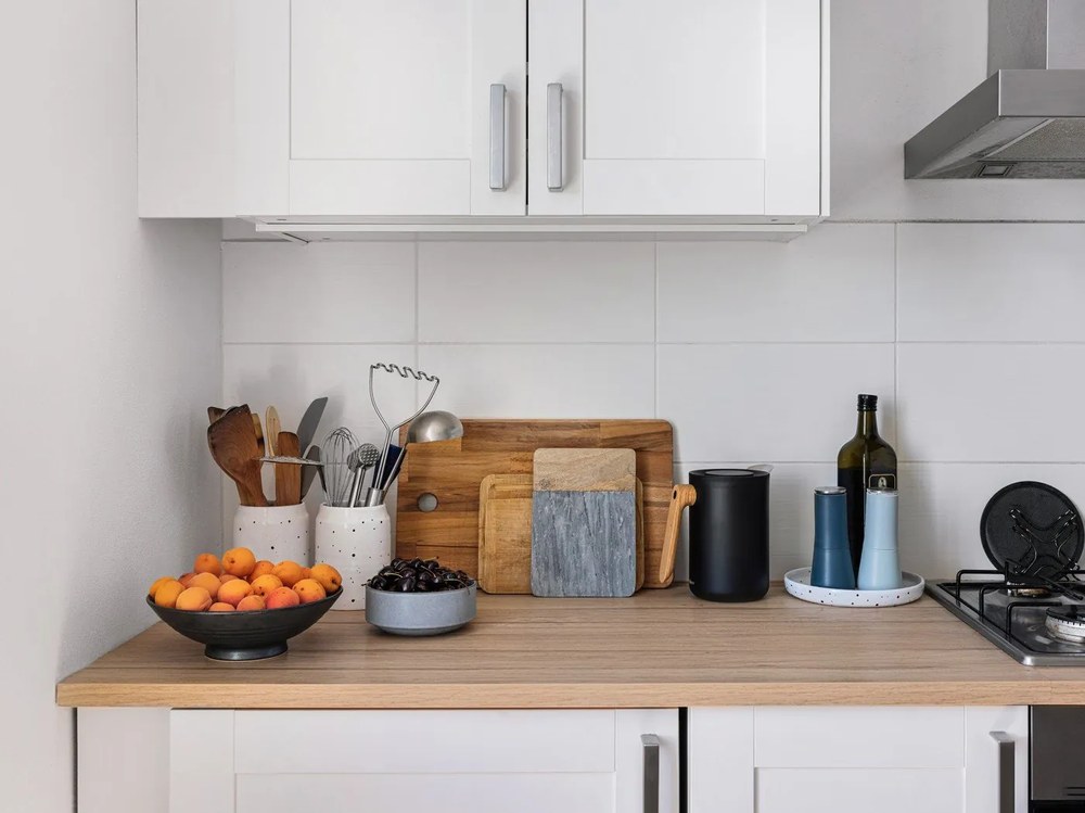 Malia 18 db-os szürke agyagkerámia étkészlet - Bonami selection