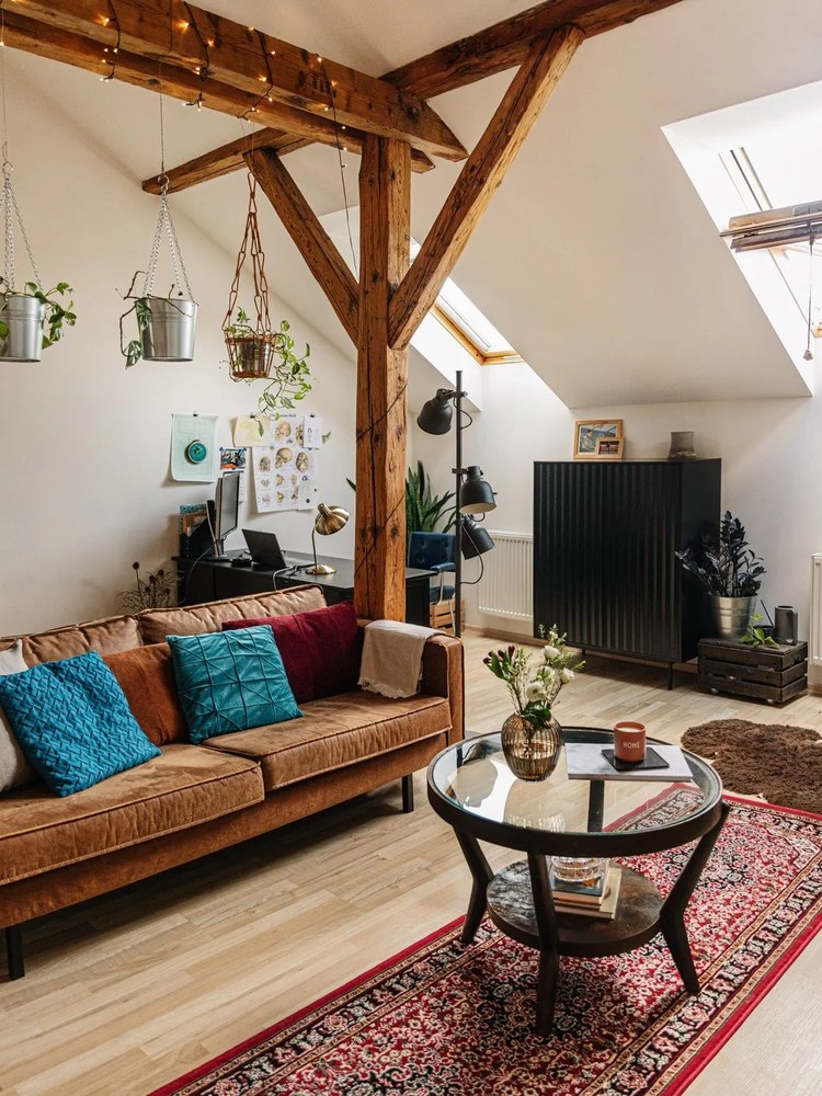 Amy olajkék párna, 45 x 45 cm - JAHU