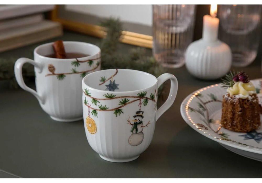 Hammershoi fehér porcelán gyertyatartó, ⌀ 7,5 cm - Kähler Design