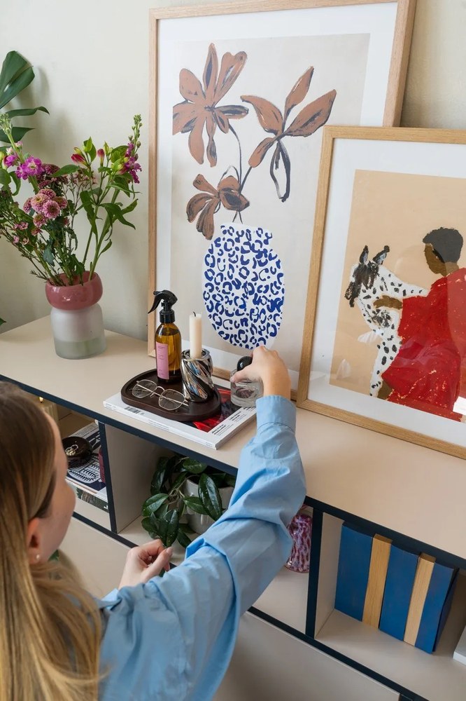 Rózsaszín üveg váza (magasság 19 cm) Kelse – Kave Home