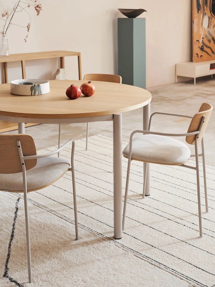 Bézs étkezőszék szett 4 db-os Maureen – Kave Home