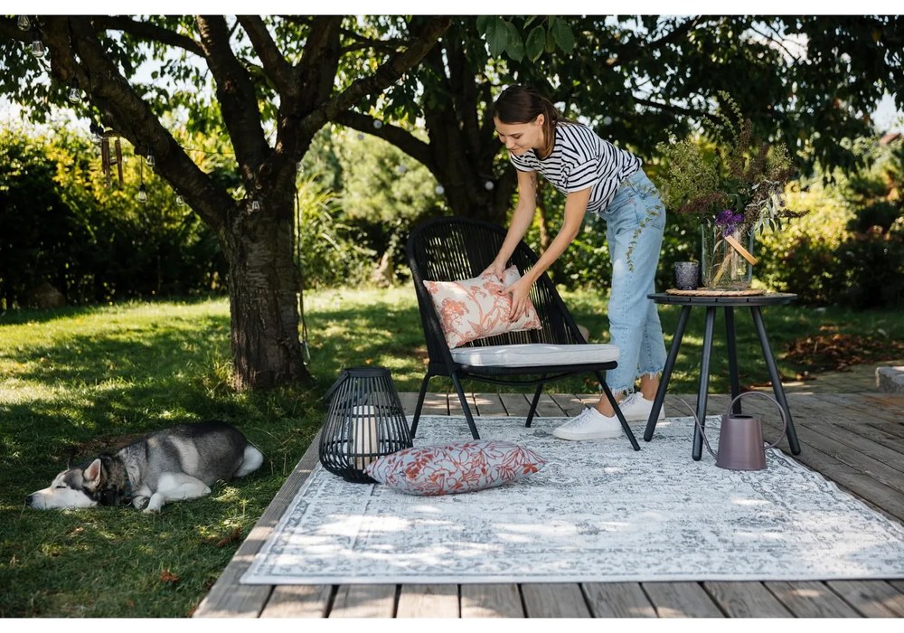 Lounge szürke kerti asztal, ø 51 cm - Bonami Essentials