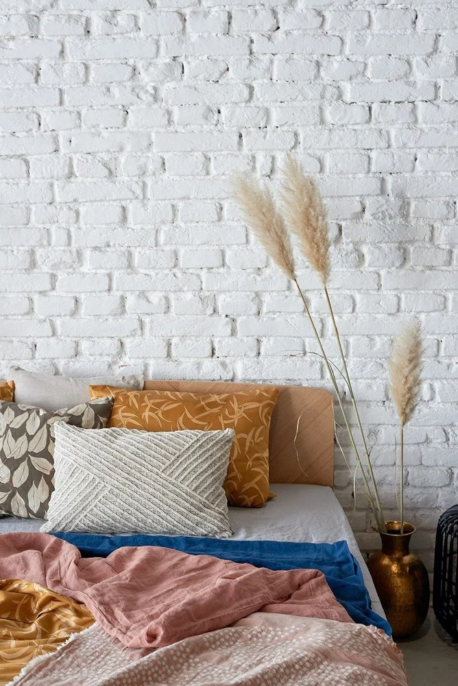 Világosszürke gumis len lepedő, 180 x 200 cm - Linen Tales