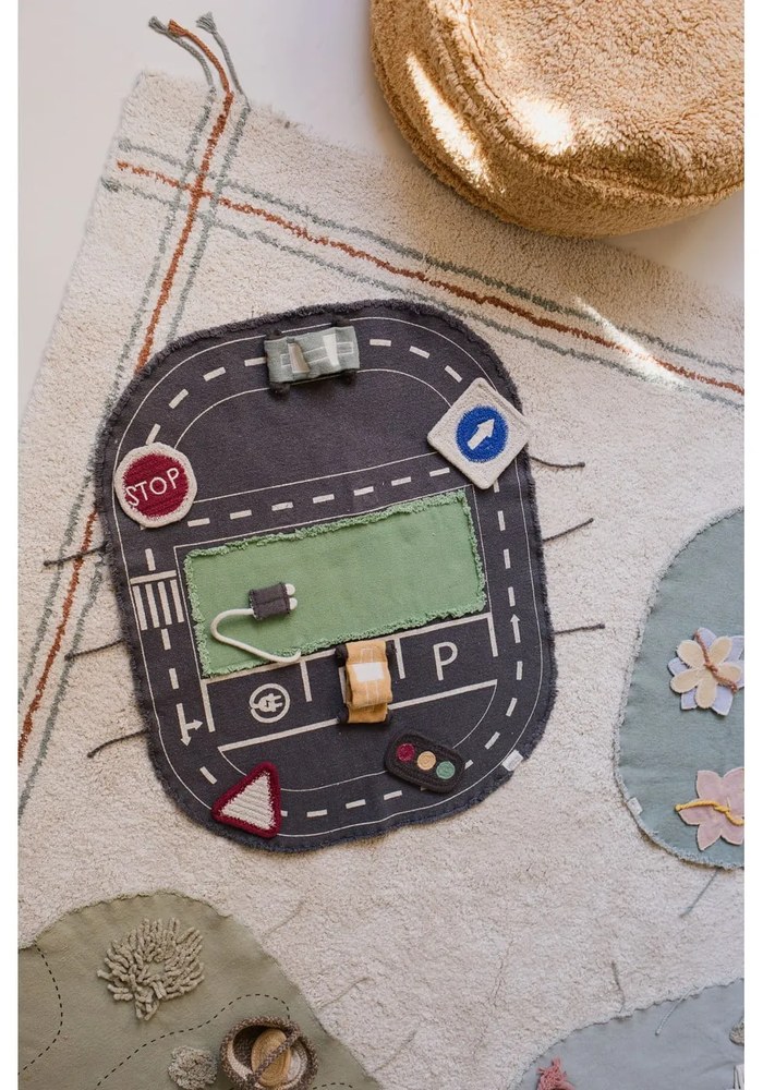 Okkersárga puff Chill Honey – Lorena Canals