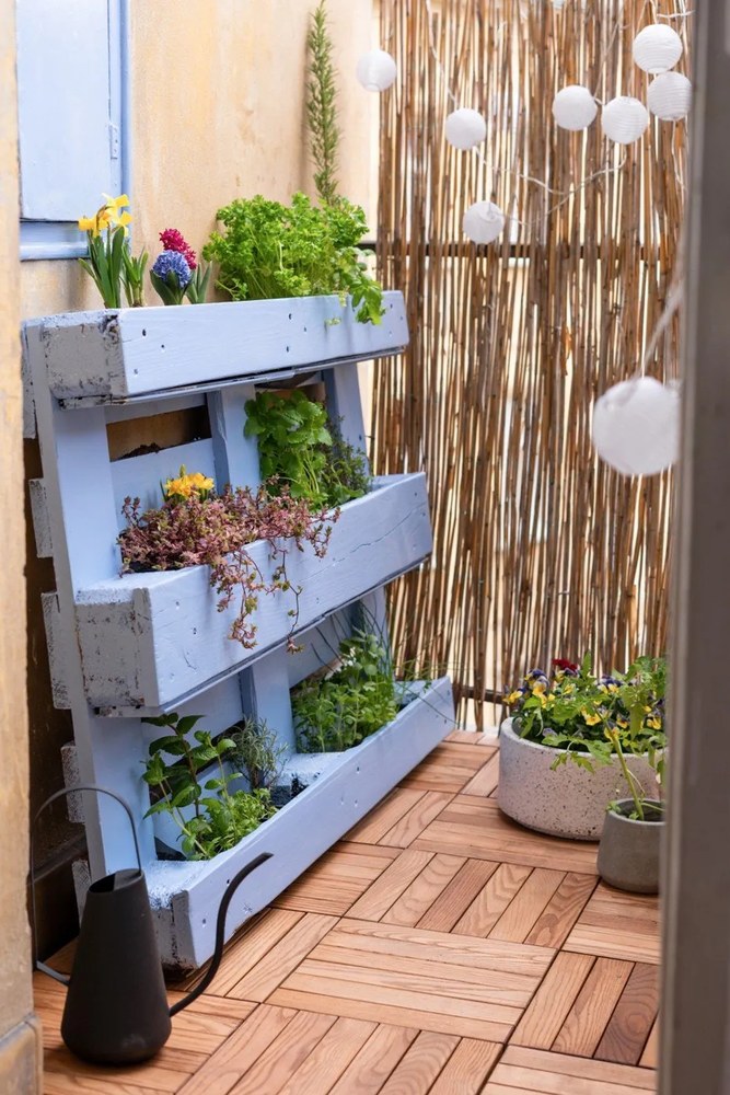 Beton virágcserép készlet 2 db-os ø 30 cm Terrazzo – Bonami Selection