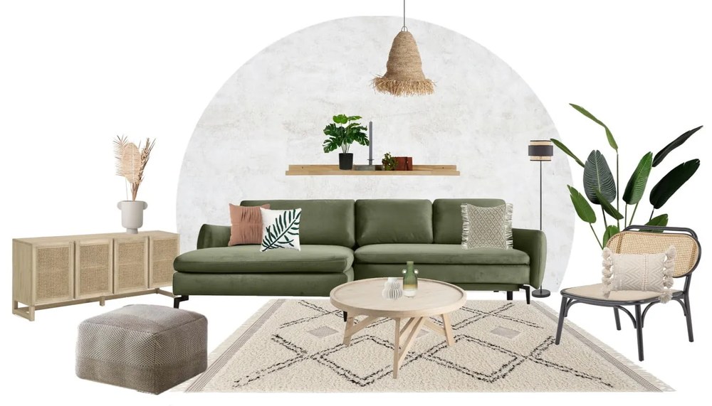 Natúr színű lámpabúra ø 42 cm Shianne – Kave Home