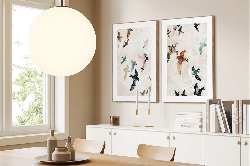 Kép 30x40 cm Abstract Birds – Malerifabrikken