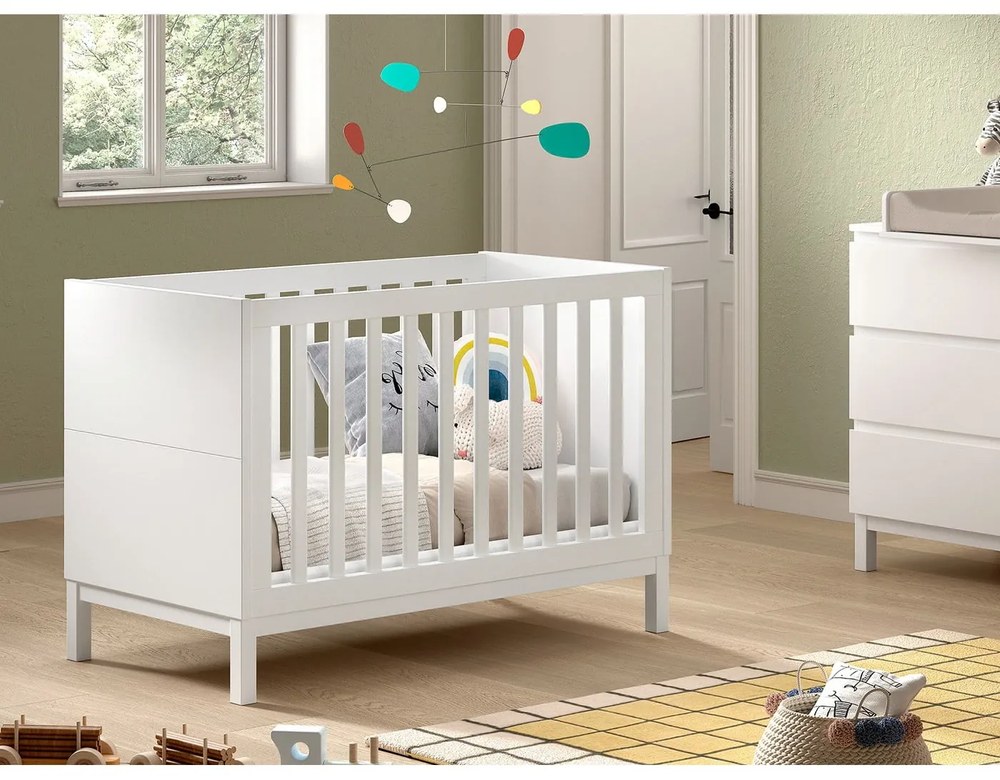 Fehér pelenkázó feltét (alkalmas komód mélysége 57 cm) Billy – Vipack