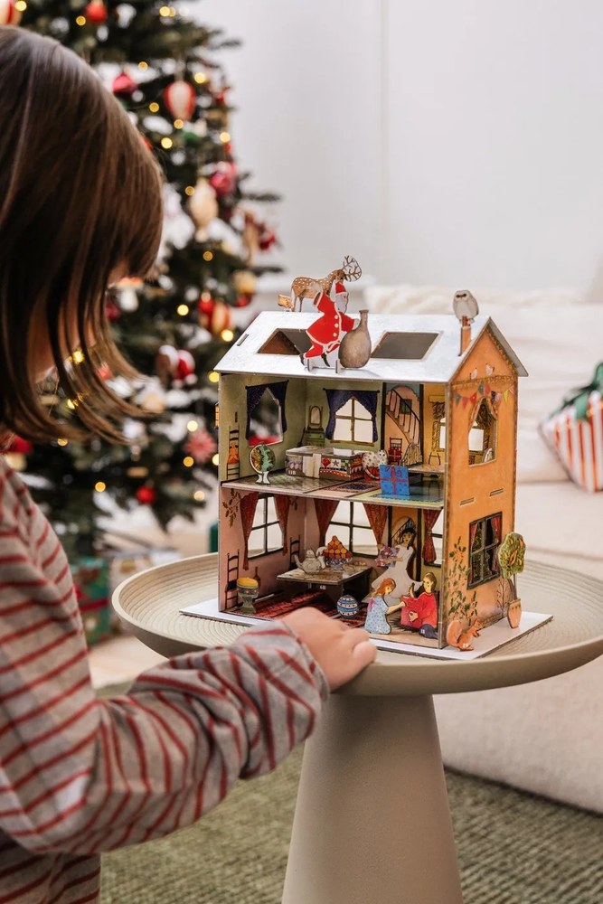 Ringar bézs alumínium tárolóasztal, ø 39,5 cm - White Label