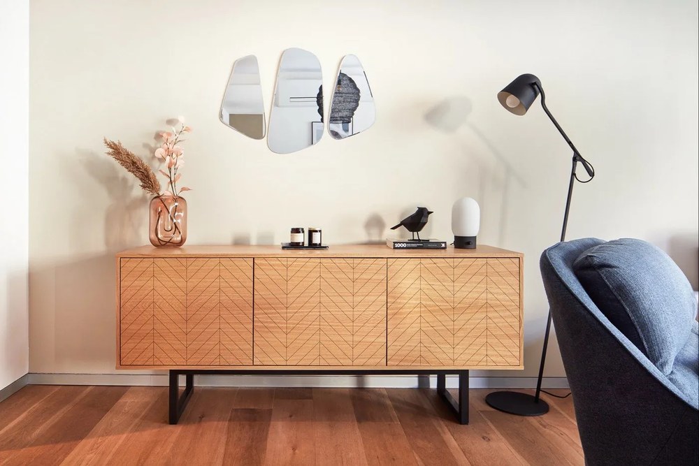 Sadira kék fotel - Teulat