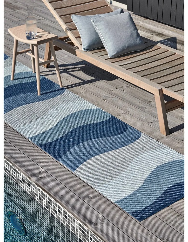 Kültéri párna 38x58 cm Sunny Pale Turquoise – Pappelina