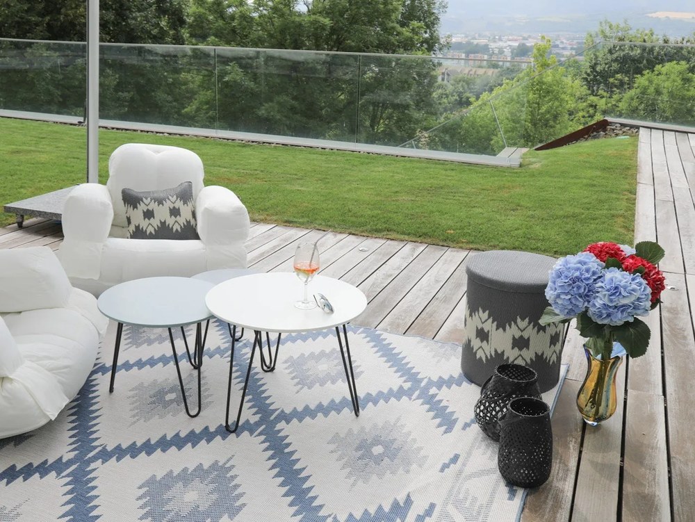 Design OUT™ Hippo White kinyitható fehér kültéri fotel - Karup Design