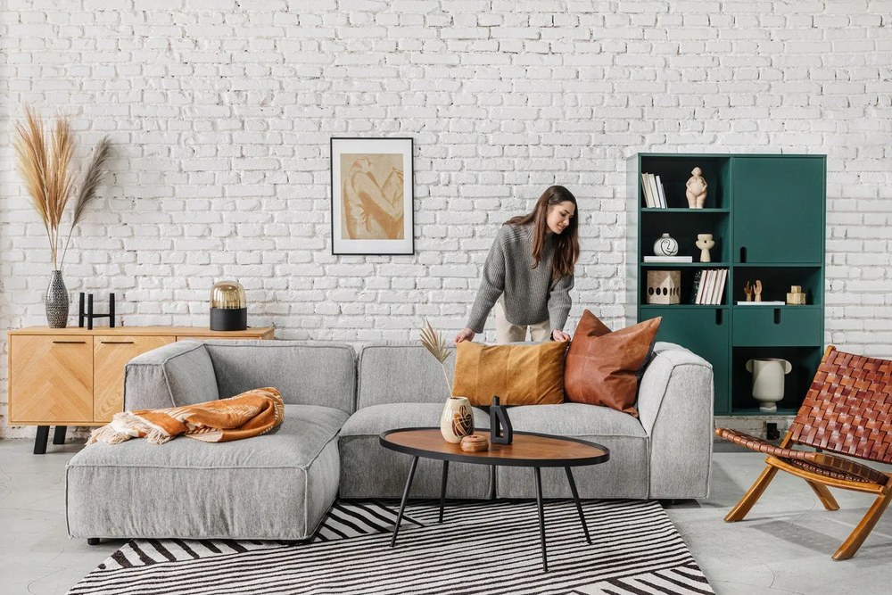 Tömörfa szobor készlet 2 db-os 13 cm Teis – Bloomingville